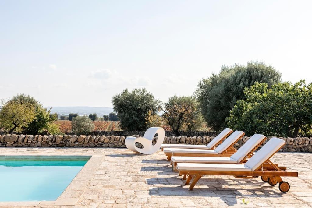 Masseria Angiulli Piccolo Contrada Angiulli 74023 Grottaglie Villa Villa Castelli Bagian luar foto
